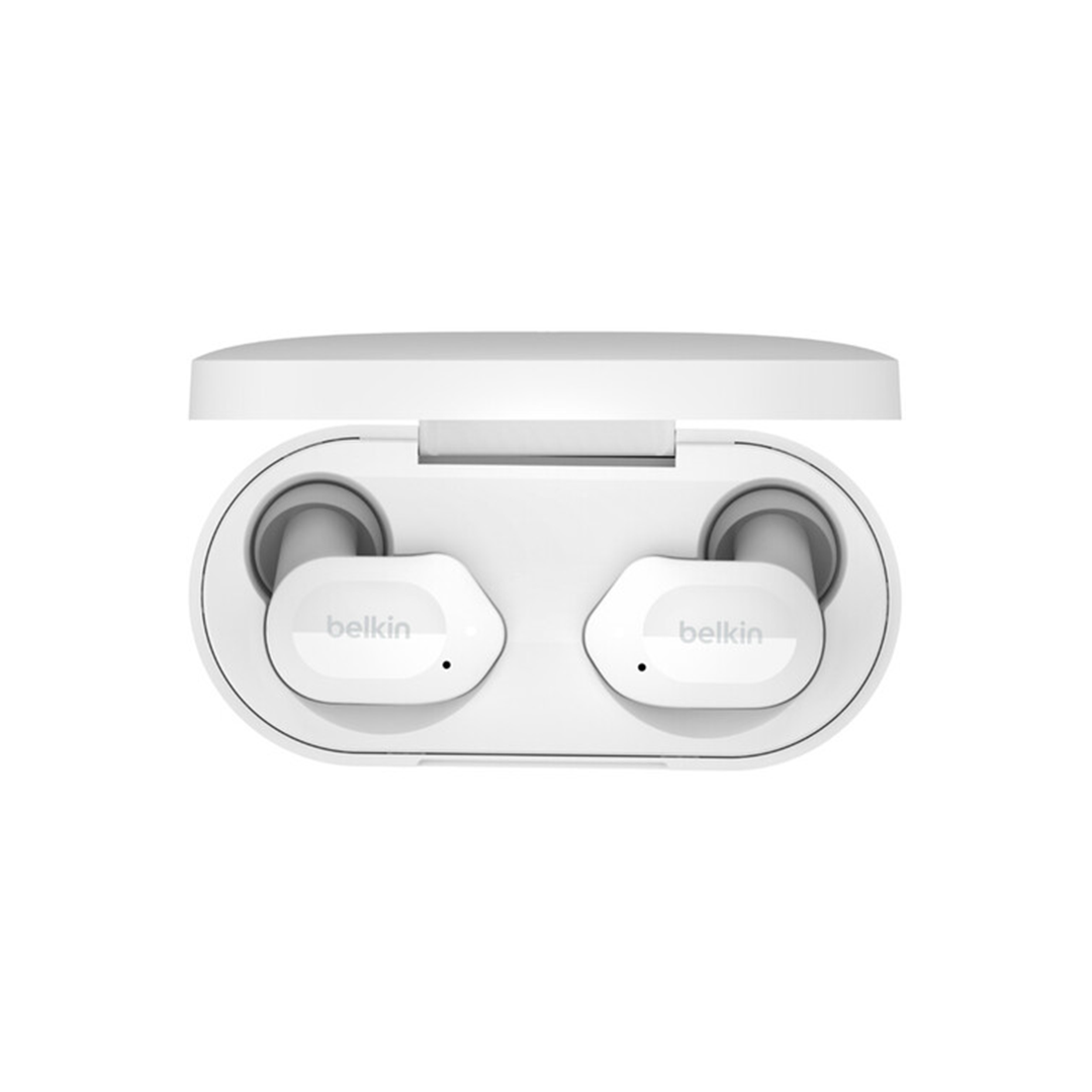 Belkin SOUNDFORM Play True Wireless In-Ear Headphones - White in Qatar Belkin SOUNDFORM Play True Wireless In-Ear Headphones - White in Qatar